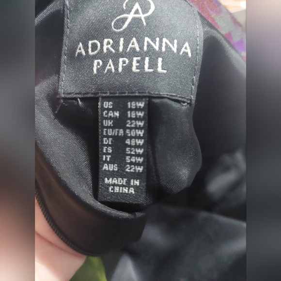NWT Adrianna Papell dress 18W - Picture 13 of 13